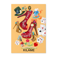 Load image into Gallery viewer, Greeting card 'Down the rabbit hole'