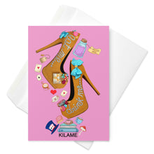 Load image into Gallery viewer, Greeting card 'Eat me drink me'