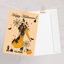 Load image into Gallery viewer, Greeting card 'Happy Halloween'