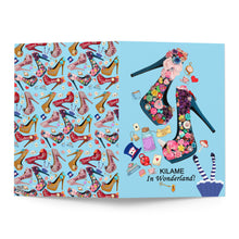Load image into Gallery viewer, Greeting card (1 piece) 'Alice in Wonderland'