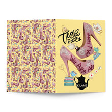 Load image into Gallery viewer, Greeting card (1 piece) 'Tea Party'