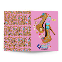 Load image into Gallery viewer, Greeting card 'Eat me drink me'