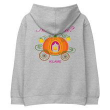 Load image into Gallery viewer, Kids fleece hoodie 'Pink Princess'