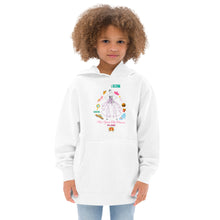 Load image into Gallery viewer, Kids fleece hoodie 'Pink Princess'