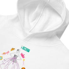 Load image into Gallery viewer, Kids fleece hoodie 'Pink Princess'