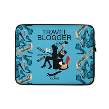 Load image into Gallery viewer, Laptop Sleeve 'Travel Blogger'
