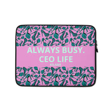 Load image into Gallery viewer, Laptop Sleeve 'Always busy'