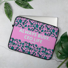 Load image into Gallery viewer, Laptop Sleeve 'Always busy'