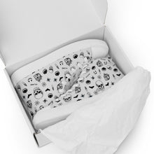 Load image into Gallery viewer, Men’s high top canvas shoes 'Skull'