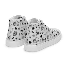 Load image into Gallery viewer, Men’s high top canvas shoes 'Skull'
