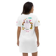 Load image into Gallery viewer, Organic cotton t-shirt dress 'Pop Princess'
