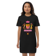 Load image into Gallery viewer, Organic cotton t-shirt dress 'Pop Princess'