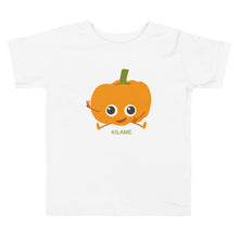 Load image into Gallery viewer, Toddler Short Sleeve Tee 'Little pumpkin'
