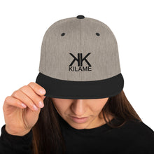 Load image into Gallery viewer, Snapback Hat 'Kilame logo'