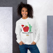Load image into Gallery viewer, Unisex Sweatshirt 'Christmas in New York'