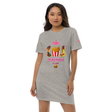 Load image into Gallery viewer, Organic cotton t-shirt dress 'Pop Princess'