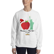 Load image into Gallery viewer, Unisex Sweatshirt 'Christmas in New York'