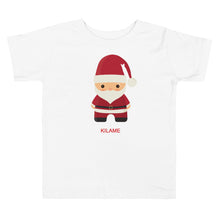Load image into Gallery viewer, Toddler Short Sleeve Tee 'Baby Santa'
