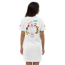 Load image into Gallery viewer, Organic cotton t-shirt dress 'Pop Princess'