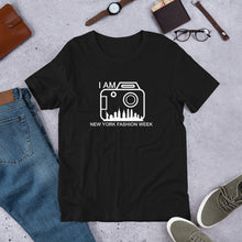 Load image into Gallery viewer, Short-Sleeve Men's T-Shirt 'I AM NEW YORK FASHION WEEK'