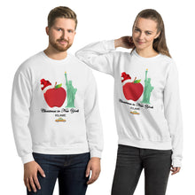 Load image into Gallery viewer, Unisex Sweatshirt 'Christmas in New York'