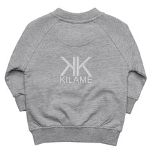 Load image into Gallery viewer, Baby Organic Bomber Jacket 'Kilame logo'