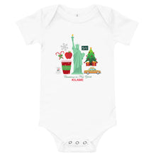 Load image into Gallery viewer, Baby body 'Christmas in New York'