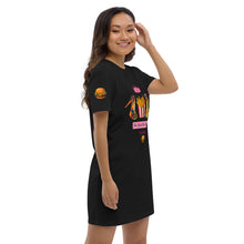 Load image into Gallery viewer, Organic cotton t-shirt dress 'Pop Princess'
