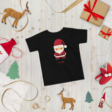 Load image into Gallery viewer, Toddler Short Sleeve Tee 'Baby Santa'