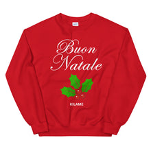 Load image into Gallery viewer, Unisex Sweatshirt 'Buon Natale'