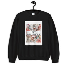 Load image into Gallery viewer, Women Sweatshirt 24/7 Influencer