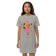 Load image into Gallery viewer, Organic cotton t-shirt dress 'Pop Princess'
