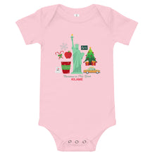 Load image into Gallery viewer, Baby body 'Christmas in New York'