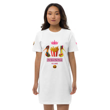 Load image into Gallery viewer, Organic cotton t-shirt dress 'Pop Princess'