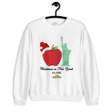 Load image into Gallery viewer, Unisex Sweatshirt 'Christmas in New York'