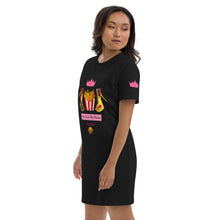 Load image into Gallery viewer, Organic cotton t-shirt dress 'Pop Princess'