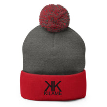 Load image into Gallery viewer, Pom-Pom Beanie 'Kilame Logo'