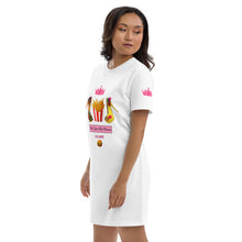 Load image into Gallery viewer, Organic cotton t-shirt dress 'Pop Princess'