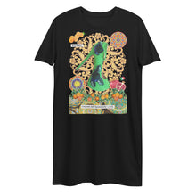 Load image into Gallery viewer, Organic cotton t-shirt dress 'Italian artisans'