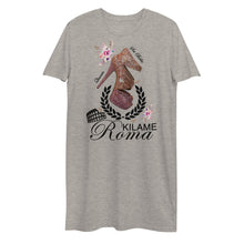 Load image into Gallery viewer, Organic cotton t-shirt dress Loper 'Quanto sei bella'