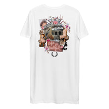 Load image into Gallery viewer, Organic cotton t-shirt dress Loper 'Quanto sei bella'
