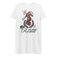 Load image into Gallery viewer, Organic cotton t-shirt dress Loper 'Quanto sei bella'