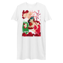 Load image into Gallery viewer, Organic cotton t-shirt dress 'Viva l'Italia'