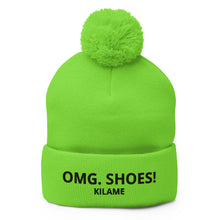 Load image into Gallery viewer, Pom-Pom Beanie 'OMG. Shoes!'