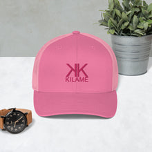 Load image into Gallery viewer, Trucker Cap 'Kilame Logo'
