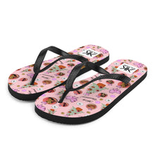 Load image into Gallery viewer, Flip-Flops 'Pink Christmas'