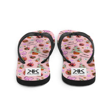 Load image into Gallery viewer, Flip-Flops 'Pink Christmas'