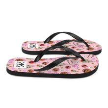 Load image into Gallery viewer, Flip-Flops 'Pink Christmas'