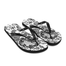 Load image into Gallery viewer, Unisex Flip-Flops Ferob 'Lace'