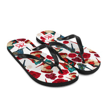 Load image into Gallery viewer, Flip-Flops 'Amore tricolore'